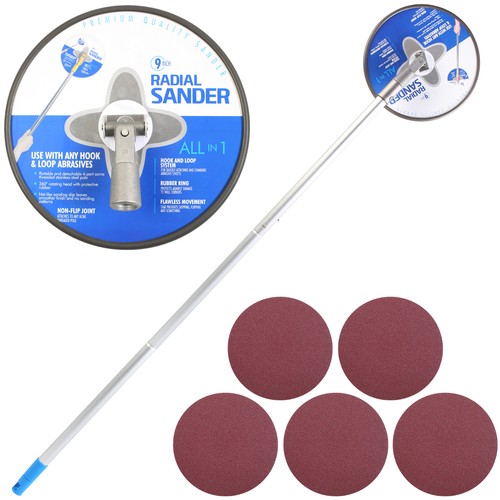 Drywall pole sander with - pole,
