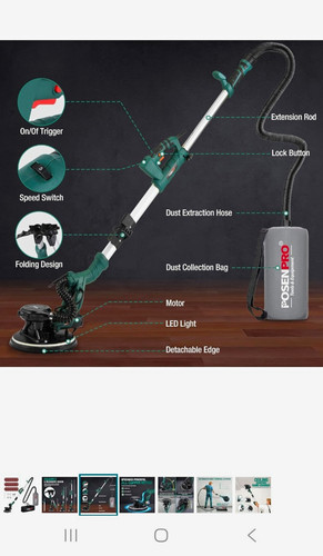 Posenpro 810w drywall sander - posenpro,